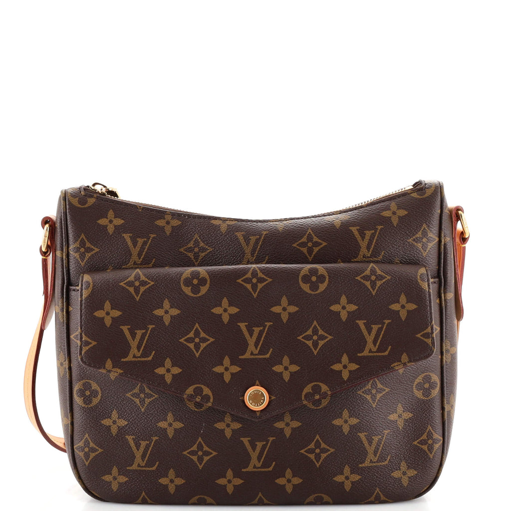 Louis Vuitton Mabillon Shoulder Bag Monogram Canvas Brown 220202288