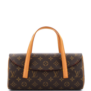 Louis Vuitton Sonatine Handbag Monogram Canvas