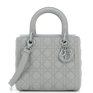 Christian Dior Ultra Matte Lady Dior Bag Cannage Quilt Calfskin Medium