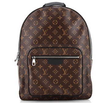 Louis Vuitton Josh Backpack Macassar Monogram Canvas