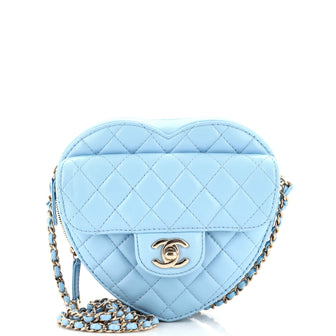 Chanel CC in Love Heart Bag Quilted Lambskin