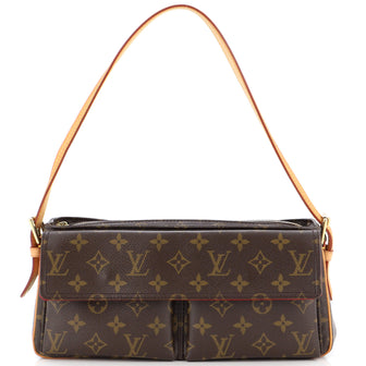 Louis Vuitton Viva Cite Handbag Monogram Canvas MM