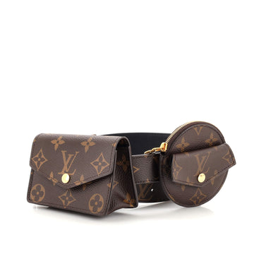 Louis Vuitton Daily Multi Pocket Belt Monogram Canvas Medium