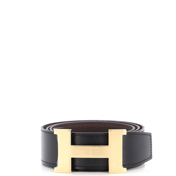 Hermes Constance Reversible Belt Leather Wide