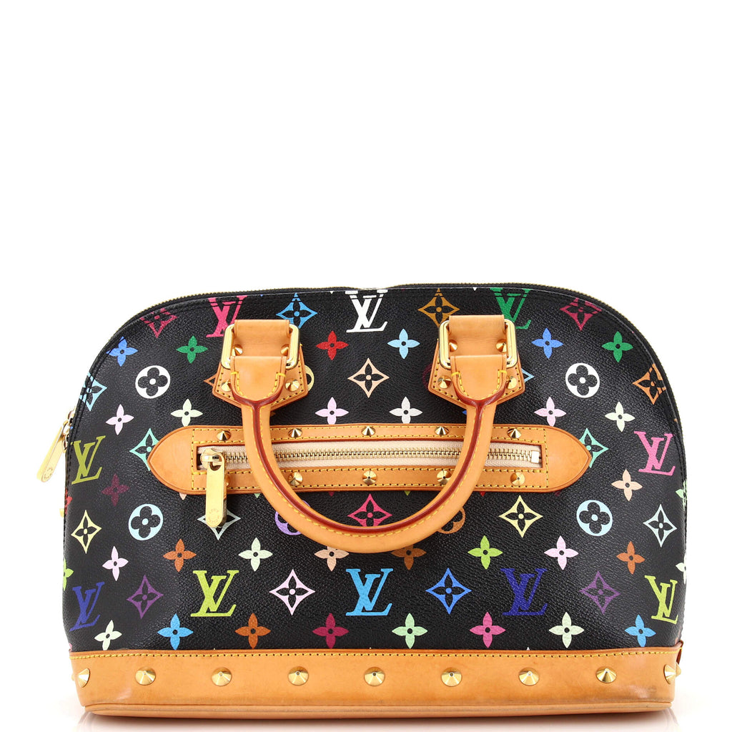 Louis Vuitton Alma Handbag Monogram Multicolor PM Multicolor 22020292