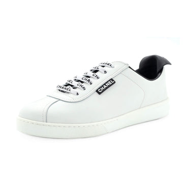 Chanel Women's CC Low-Top Sneakers Leather