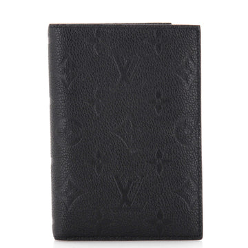 Louis Vuitton Passport Cover Monogram Empreinte Leather
