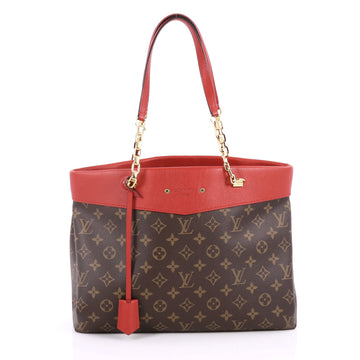 Louis Vuitton Pallas Shopper Monogram Canvas and Calf 2202701