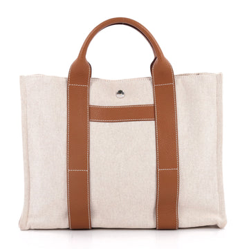 Sac Harnais Tote Toile and Leather MM
