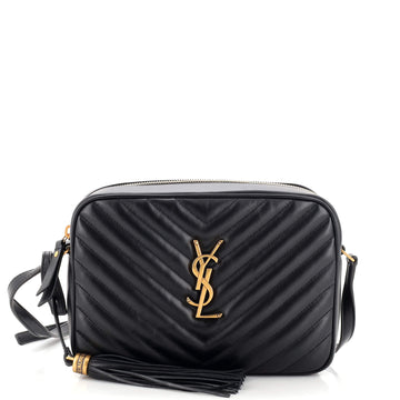 Saint Laurent Lou Camera Bag Matelasse Chevron Leather Small