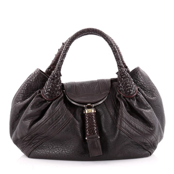 Fendi Spy Bag Leather Brown 2203204