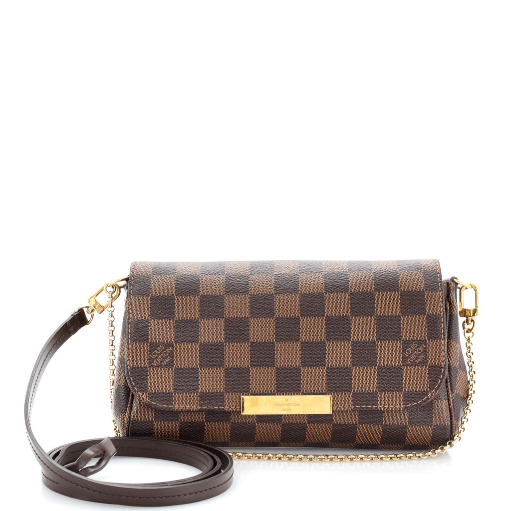 Louis Vuitton, Bags, Authentic Louis Vuitton Damier Ebene Favorite Pm