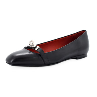 Hermes Women's Bilbao Ballet Flats Leather