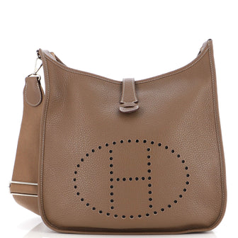Hermes Evelyne Bag Gen III Clemence GM