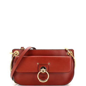Chloe Tess Chain Crossbody Bag Leather Mini