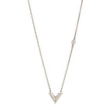 Louis Vuitton Essential V Supple Necklace Metal