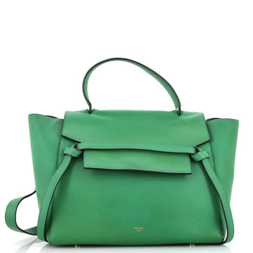 Celine Belt Bag Textured Leather Mini
