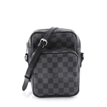 Louis Vuitton Rem Bag Damier Graphite Black
