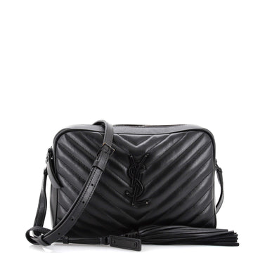 Saint Laurent Lou Camera Bag Matelasse Chevron Leather Small