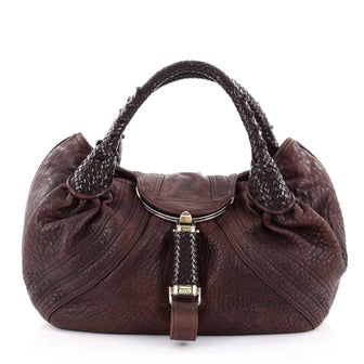 Fendi Spy Bag Leather Brown 2204701