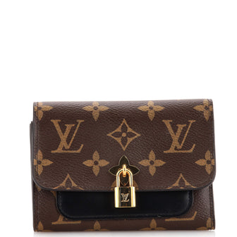 Louis Vuitton Flower Wallet Monogram Canvas Compact