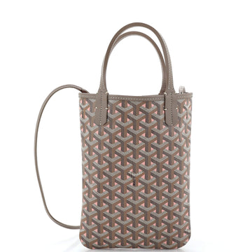 Goyard Poitiers Tote Claire Voie Coated Canvas Mini