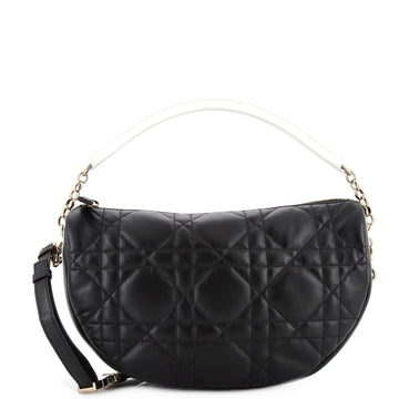 Christian Dior Vibe Hobo Cannage Quilt Lambskin Medium