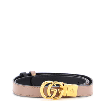 Gucci GG Marmont Reversible Belt Leather Thin