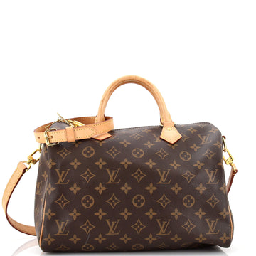 Louis Vuitton Speedy Bandouliere Bag Monogram Canvas 30