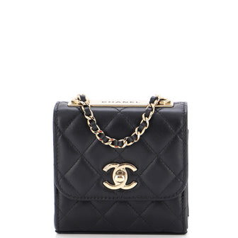 Chanel Trendy CC Clutch with Chain Quilted Lambskin Small