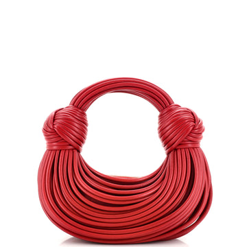 Bottega Veneta Double Knot Hobo Tubular Leather Mini