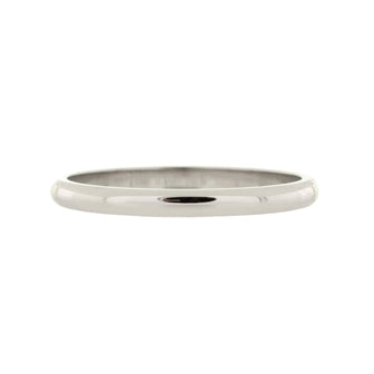 Cartier 1895 Wedding Band Ring Platinum 2mm