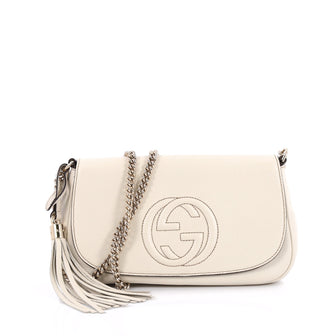 Gucci Soho Chain Strap Crossbody Bag Leather Medium 2205701
