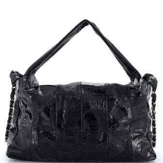 Chanel Brooklyn Hobo Leather Patchwork