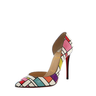 Christian Louboutin Women's Iriza Pumps Printed Patent 100