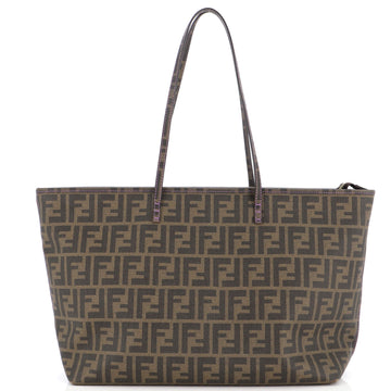 Fendi Roll Tote Zucca Coated Canvas Medium