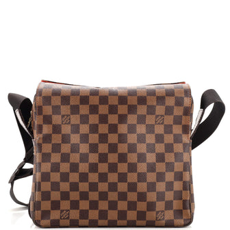 Louis Vuitton Damier Ebene Naviglio - Brown Messenger Bags, Bags