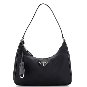 Prada Re-Edition 2005 Hobo Tessuto with Saffiano Leather Mini