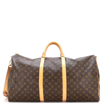 Louis Vuitton Keepall Bandouliere Bag Monogram Canvas 60