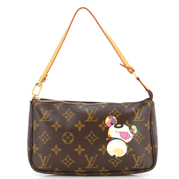 Louis Vuitton Pochette Accessoires Limited Edition Monogram Murakami Panda
