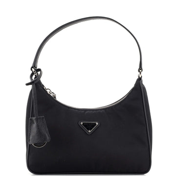Prada Re-Edition 2005 Hobo Tessuto with Saffiano Leather Mini
