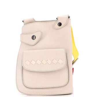 Bottega Veneta Front Pocket Crossbody Bag Leather Mini