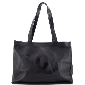Chanel Vintage CC Open Tote Calfskin Large