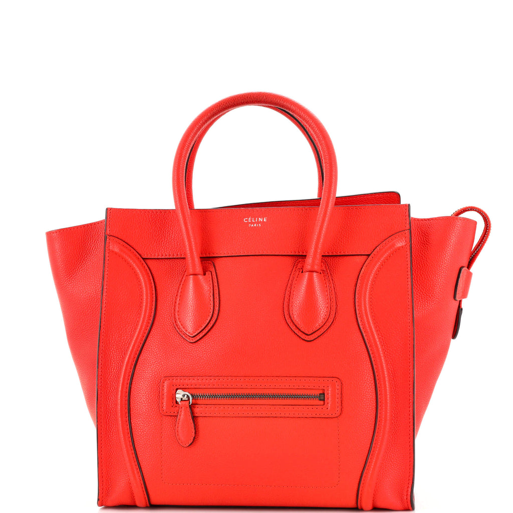 Celine luggage orange Clearance