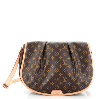 Louis Vuitton Menilmontant Handbag Monogram Canvas MM