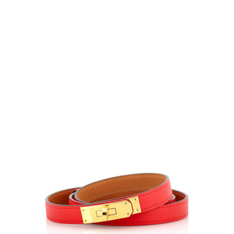 Hermes Kelly Belt Leather Thin