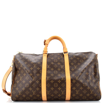 Louis Vuitton Keepall Bandouliere Bag Monogram Canvas 50