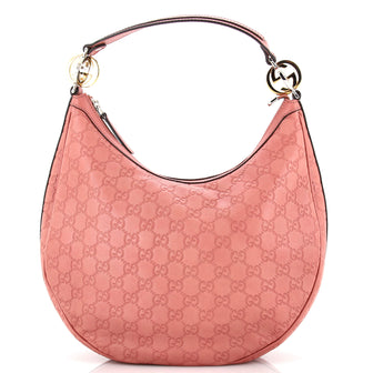Gucci Twins Hobo Guccissima Leather Medium