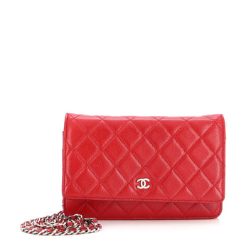 Chanel Wallet on Chain Quilted Caviar