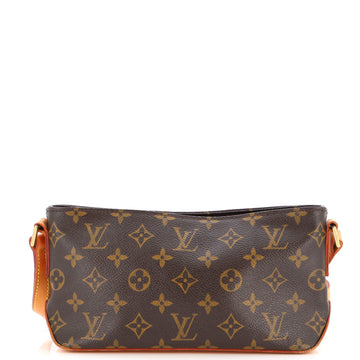 Louis Vuitton Trotteur Handbag Monogram Canvas